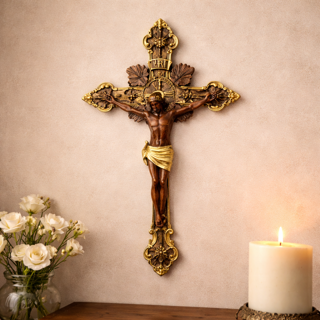 St. Benedict Crucifix with Stand