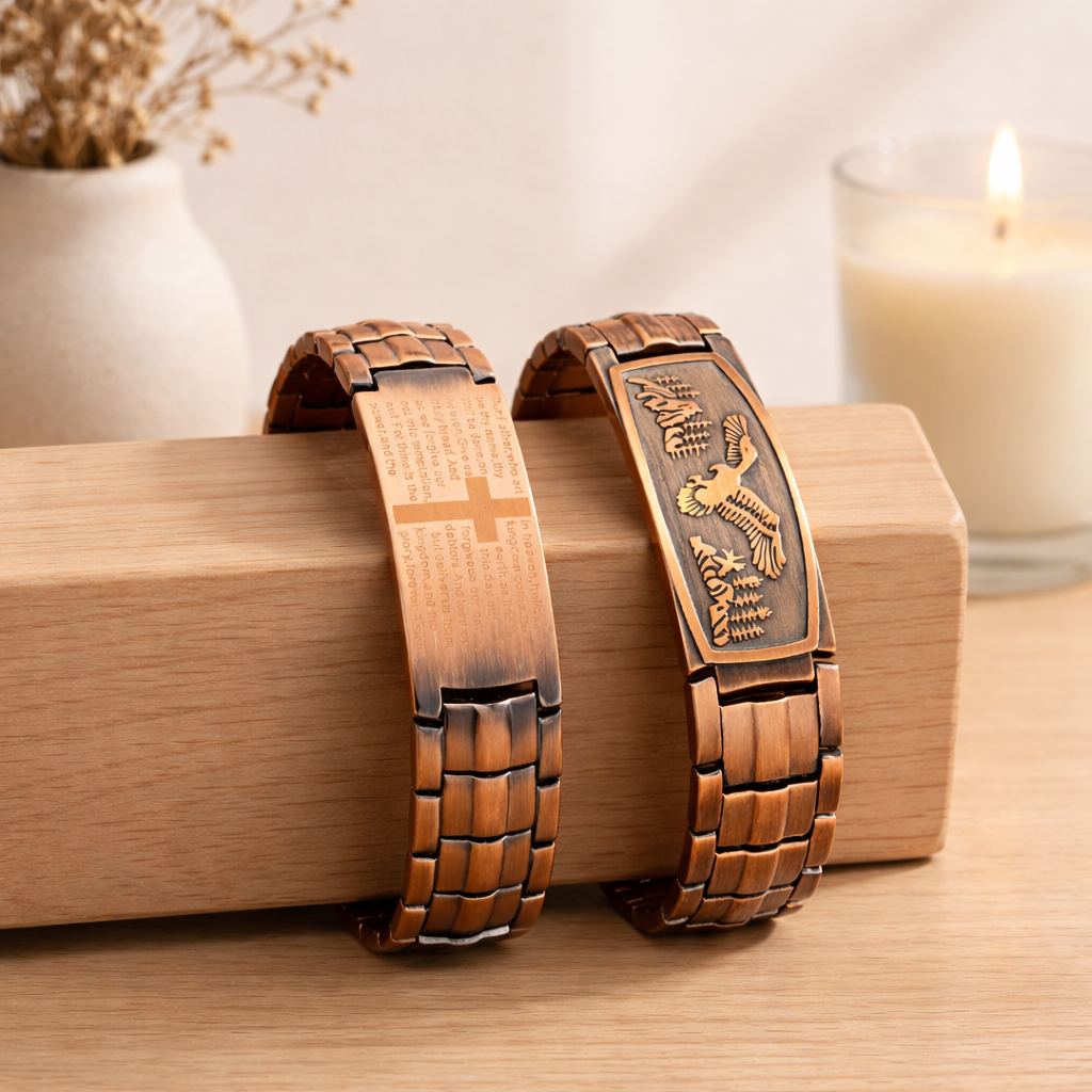 Copper Heritage Eagle Bracelet (Handmade)